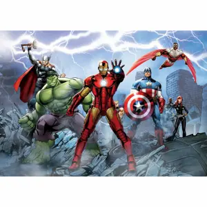 Produkt Dětská fototapeta Avengers 252 x 182 cm, 4 díly