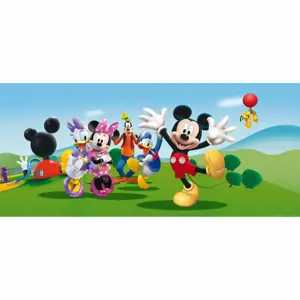 Produkt Dětská fototapeta Mickey Mouse a kamarádi, 202 x 90 cm