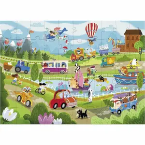 Produkt Dodo Puzzle Doprava na venkově, 60 dílků