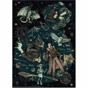 Produkt Dodo Puzzle Harry Potter: Snape, Harry a Draco, 500 dílků