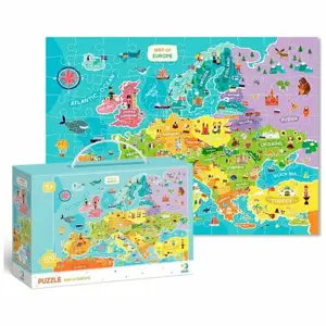 Produkt Dodo Puzzle Mapa Evropy, 100 dílků