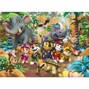 Produkt Dodo Puzzle Tlapková patrola: Jungle Pups, 60 dílků