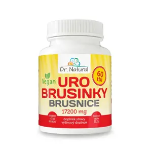 Produkt Dr.Natural URO - Brusinky 17200 mg, 60 tbl.