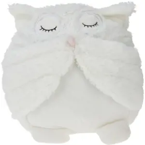 Produkt Dveřní zarážka Sleepy owl bílá, 15 x 20 cm