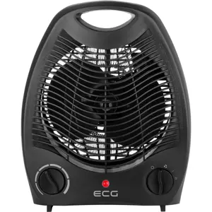 ECG TV 3030 Heat R Black teplovzdušný ventilátor