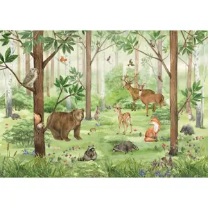 Produkt Fototapeta XXL Forest Kids 360 x 254 cm, 4 díly