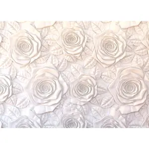 Produkt Fototapeta XXL Wall of roses 360 x 254 cm, 8 dílů