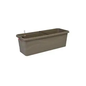 Produkt Gardenico Samozavlažovací truhlík Smart Systém Gardenie taupe, 40 x 19 x 22,5 cm