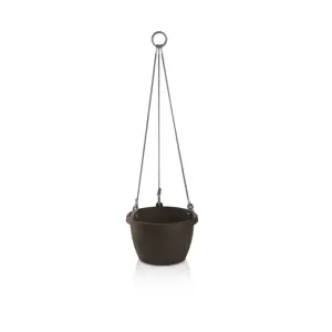 Produkt Gardenico Samozavlažovací závěsný květináč Marina hnědá, pr. 25 cm