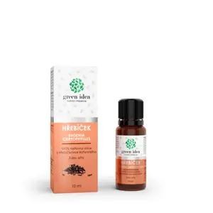 Produkt Green Idea Hřebíček 100% silice 10 ml