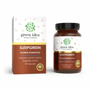 Produkt Green Idea SLEEPGREEN pro lepší usínání a spánek, 90 tobolek