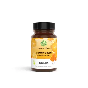 Produkt Gummygreen Pektinové bonbony Vitamín C + Zinek