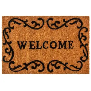 Produkt Home Elements Kokosová rohožka Welcome frame, 40 x 60 cm