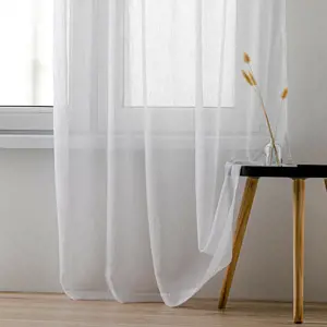 Produkt Homede Záclona Kresz Eyelets gold, bílá, 280 x 275 cm