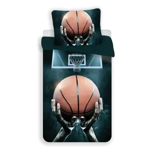 Produkt Jerry Fabrics Bavlněné povlečení Basketbal, 140 x 200 cm, 70 x 90 cm