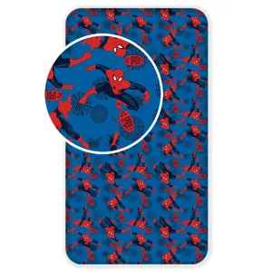 Jerry Fabrics Bavlněné prostěradlo Spiderman 06, 90 x 200 cm