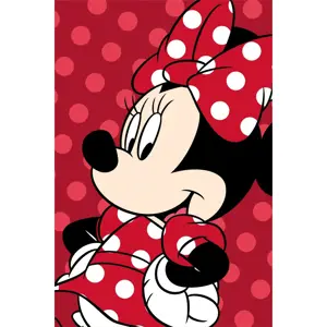 Produkt Jerry Fabrics Dětská deka Minnie Red, 100 x 150 cm