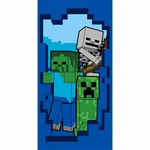 Produkt Jerry Fabrics Osuška Minecraft Beware, 70 x 140 cm