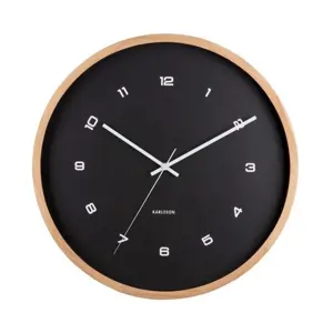 Karlsson 5938BK designové nástěnné hodiny 41 cm