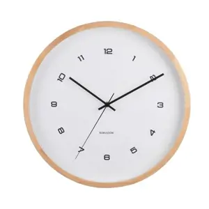 Karlsson 5938WH designové nástěnné hodiny 41 cm