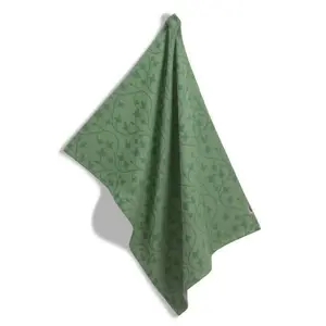 Produkt Kela Utěrka Cora, 100% bavlna, zelená, vzor, 70 x 50 cm
