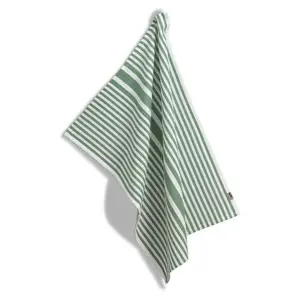 Produkt Kela Utěrka Cora, 100% bavlna, zelené proužky, 70 x 50 cm