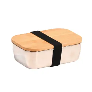 Produkt Kesper 18020 Obědový box s víkem, 17,5 x 6,5 x 12,4 cm