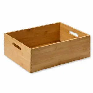 Produkt Kesper 57511 Bambusový box, 38,5 x 28,5  x 13 cm