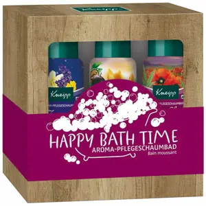 Kneipp Dárková sada pěn do koupele Šťastné koupání, 3 x 10 ml