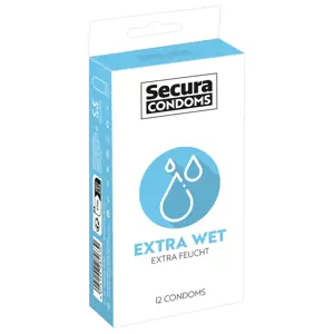 Produkt Kondomy Secura Extra Wet, 12 ks