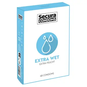 Produkt Kondomy Secura Extra Wet, 48 ks