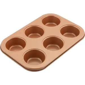 Produkt Lamart LT3091 forma na muffiny Copper, 26,5 x 18 cm