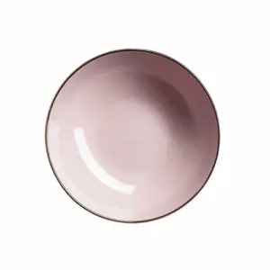 Produkt Mäser Polévková miska Metallic RIM Pink, 18,6 cm, 6 ks