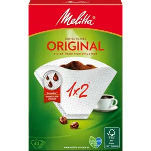 Produkt Melitta Original 1x2 40 ks kávové filtry