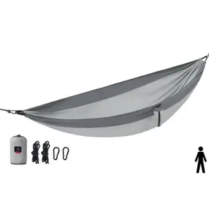 Produkt Naturehike Ultralight hamaka pro 1 osobu 600 g, šedá