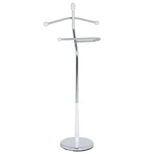 Produkt Němý sluha 82646 WT chrom/bílá, 118 cm