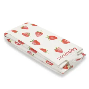Produkt New Baby Cestovní přebalovací podložka Basic Strawberry, 40 x 59 cm