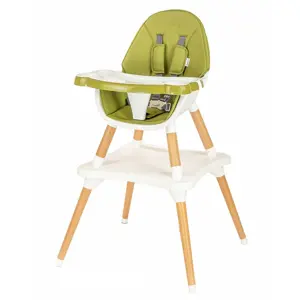 Produkt New Baby Jídelní židlička Grace 3v1 zelená, 61 x 101 x 61 cm