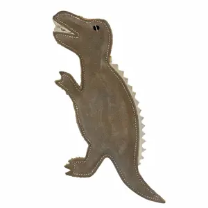 Produkt PafDog Dinosaurus Gerry Hračka pro psy z kůže a juty, 30 cm