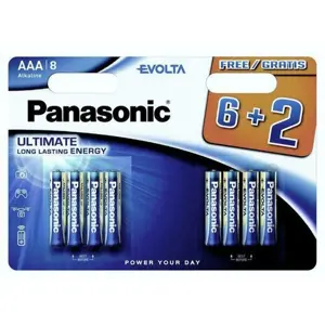 Produkt Panasonic LR03EGE/8BW 6+2F EVOLTA