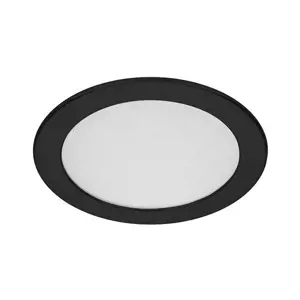 Panlux Podhledové LED svítidlo Downlight CCT Round černá, 12 W