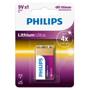 Produkt Philips Baterie 9 V Lithium Ultra