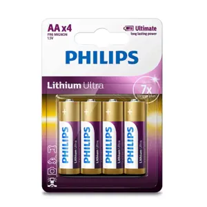 Produkt Philips Baterie AA 1,5 V Lithium Ultra, 4 ks