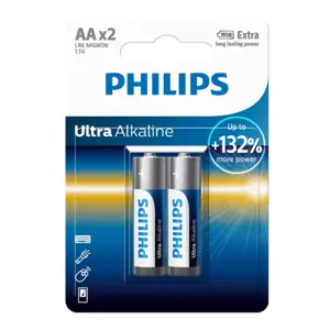 Produkt Philips Baterie AA 1,5 V Ultra Alkaline, 2 ks