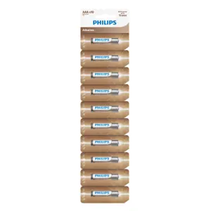 Produkt Philips Baterie AAA Entry Alkaline, 10 ks