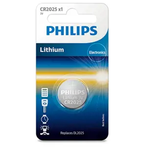 Produkt Philips Baterie CR2025 3 V, lithiové knoflíkové