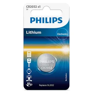 Produkt Philips Baterie CR2032 3 V, lithiové knoflíkové