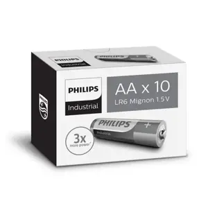 Produkt Philips Průmyslové baterie AA Ultra Alkaline, 10 ks