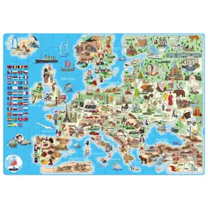 Produkt Popular Puzzle Mapa Evropy, 160 dílků