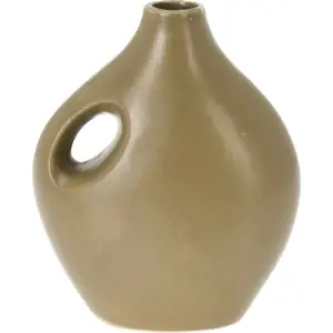 Produkt Porcelánová váza Rhonda zelená, 16 x 20 x 8,5 cm